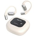 4smarts Słuchawki Bluetooth OWS tłumacz AI SkyBuds z ekranem Beżowe