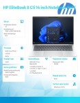 HP Inc. Notebook EliteBook 8 G1i U7-255U 1TB/32GB/W11P/14.0   C51GQET