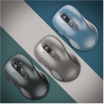 YENKEE Mysz bezprzewodowa Dual Bluetooth + USB 2,4GHz YMS 2010BK GYRO