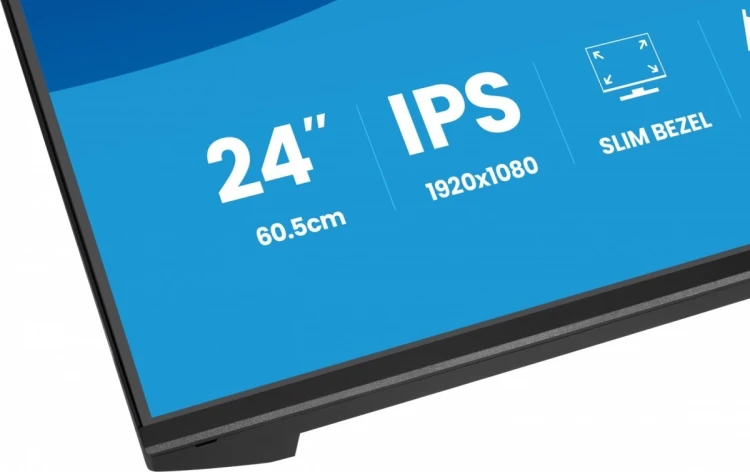 IIYAMA Monitor 23.8 cala XB2493HSU-B1 IPS.HDMI.DP.2x2W.USBx2, 350cd,1500:1,    HAS 150/PIVOT