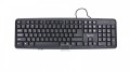 Gembird Klawiatura standardowa USB Cyrylica KB-U-103-RU czarna