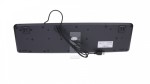 Gembird Klawiatura standardowa USB Cyrylica KB-U-103-RU czarna