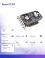 AFOX Karta graficzna Radeon RX 550 4GB GDDR5 128Bit DVI HDMI DP ATX