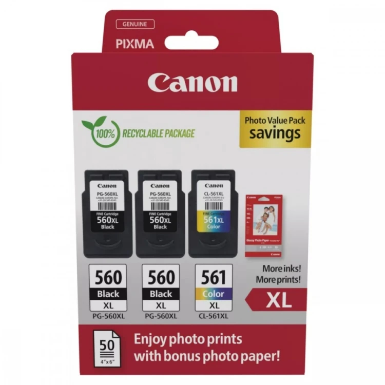 Canon Tusz PG-560XLx2/CL-561XL Photo Value 3712C012