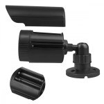 CEE Zestaw dwóch atrap kamer tubowych IR1800 BT diody IR LED, zasilanie 2xAA, czarne, ABS