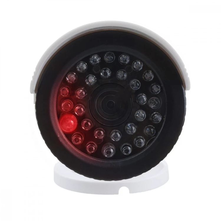 CEE Zestaw dwóch atrap kamer IR1800 WT białe, zasilanie 2xAA, ABS, diody IR LED