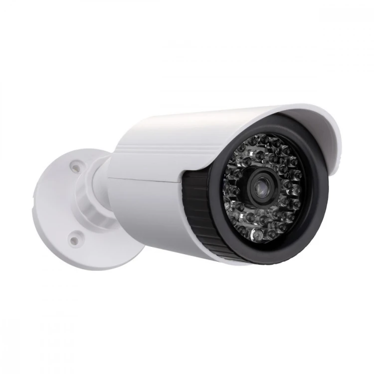 CEE Zestaw dwóch atrap kamer IR1800 WT białe, zasilanie 2xAA, ABS, diody IR LED