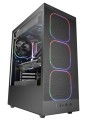 TACENS Obudowa MARS MC-NEBULA BLACK ATX 4xARGB fans