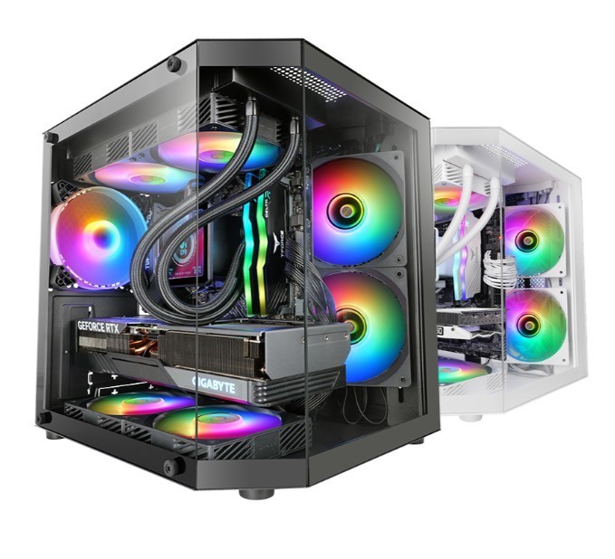 TACENS Obudowa MARS MC-3TLITE BLACK mATX