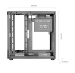 TACENS Obudowa MARS MC-3TLITE BLACK mATX