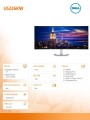 Dell Monitor U5226KW 52 cale IPS Black Curved 6K 120Hz (6144×2560) / 21:9 / 2xDP / 2xHDMI /Thunderbolt 4 /5x USB-C/5xUSB/3Y