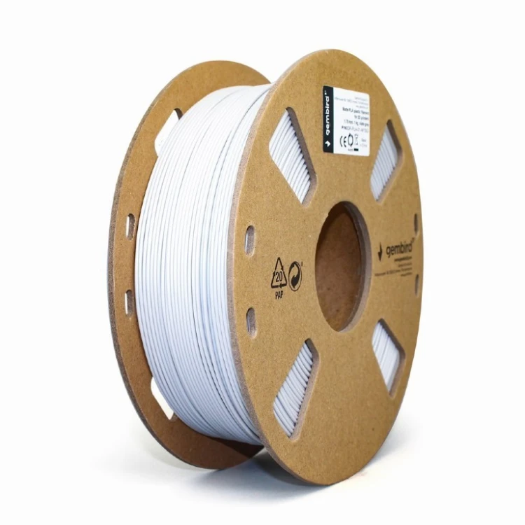Gembird Filament drukarki 3D PLA/1.75mm/matowy jasnoszary