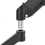 Maclean Uchwyt na 2 monitory 2-10 kg MC-134 17-32 cale