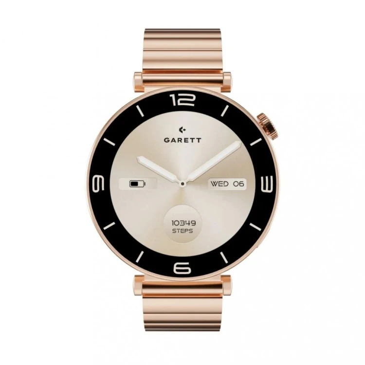 Garett Electronics Smartwatch Rose złoty stalowy