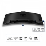Philips Monitor 34 cale 34B2U3600CH Curved VA HDMIx2 DP HAS USB-C RJ45 KVM
