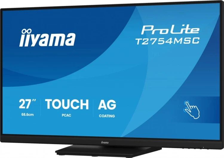 IIYAMA Monitor 27 cali ProLite T2754MSC-B2AG POJ.10PKT.IPS,Powłoka AG, FHD,300cd,2x2W