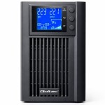 Qoltec Zasilacz awaryjny UPS Pure Sine Wave | 1kVA | 800W | AVR | LCD | Czysty Sinus