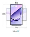 Benq Monitor 27 cali MA270UP 4K IPS 5ms/IPS/HDMI/USB