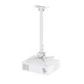 Neomounts Uchwyt sufitowy do projektora CL25-550WH1 35kg 74,5-114,5cm