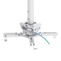 Neomounts Uchwyt sufitowy do projektora CL25-550WH1 35kg 74,5-114,5cm