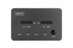 Digitus Stacja dokująca dysków z funkcją klonowania | USB-C 3.1 Gen2 10Gbps | SSD M.2 NVMe (max. 2x 4TB) | Funkcja Offline Clone | Czarna