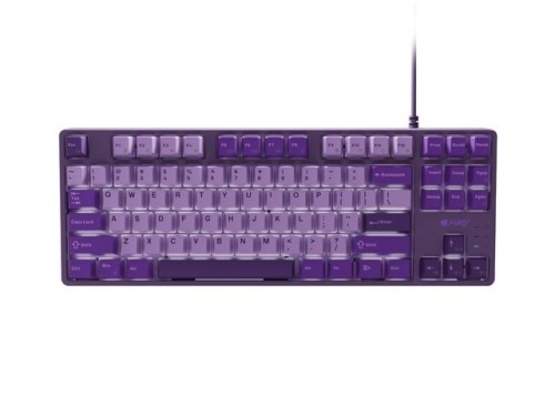 Natec Klawiatura Fury Kanabo K2 US fioletowa podświetlenie mechaniczna