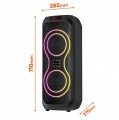 Media-Tech Głośnik bluetooth power audio MAX MT3185 Bluetooth 5.3+EDR/TWS/MP3/MicroSD/USB/AUX/Karaoke/USB-C/RMS 120W/PMPO 1400W