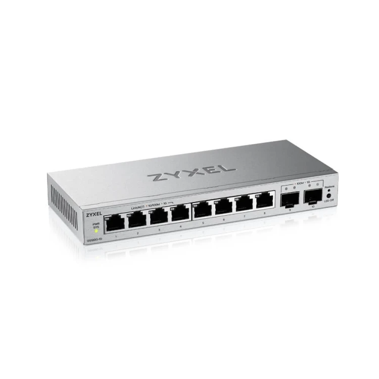 Zyxel Przełącznik 8xGE 2XSFP GS1200-10V3-EU0101F