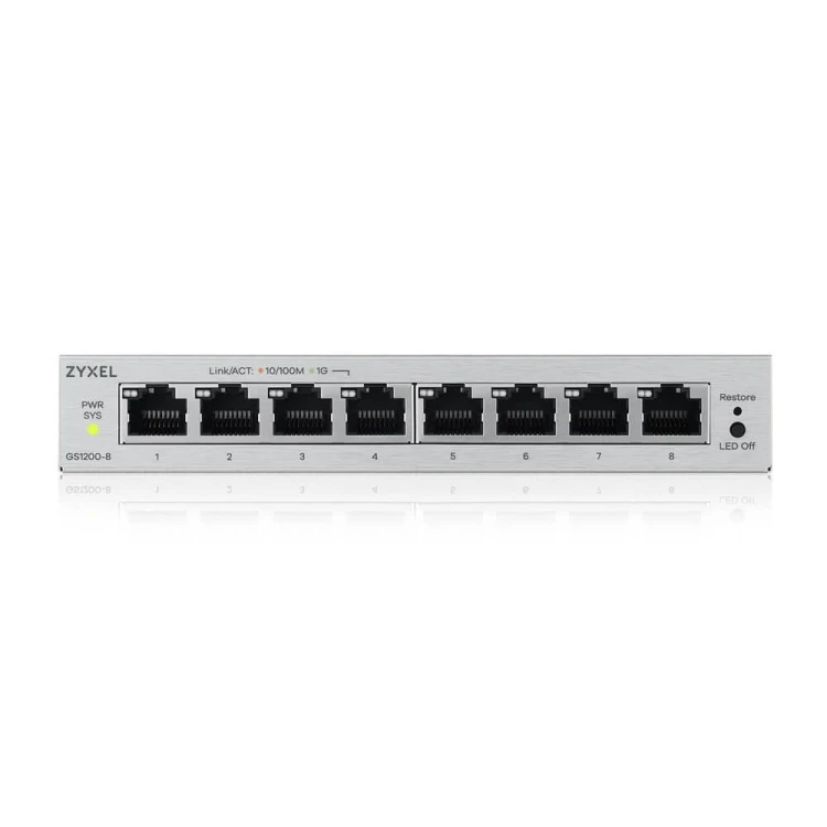 Zyxel Przełącznik 8XGE GS1200-8V3-EU0101F