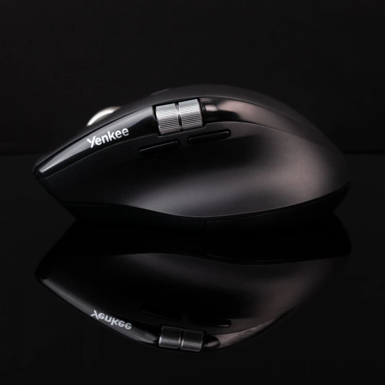 YENKEE Mysz bezprzewodowa, akumulator, Dual 2xBT +USB2,4G Flying Scroll