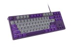 Natec Klawiatura Fury Kanabo K2 US szaro-fioletowa mechaniczna