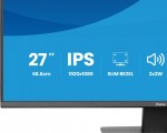IIYAMA Monitor 27 cali X2793HSU-B1 IPS.HDMI.DP.120Hz,2xUSB, 1500:1,350cd,   cienka ramka z 4 stron