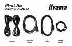 IIYAMA Monitor 27 cali X2797QSU-B1 IPS,QHD,HDMI,DP,350cd, 75Hz, 4x USB, bezramkowy