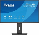 IIYAMA Monitor ProLite  27 cali XB2797QSU-B1 IPS,QHD,2xHDMI,DP,350cd,75Hz,1000:1,     USB HUB,x4 ((2x Type-A v.3.2 Gen 1 (5Gbps, 4.5W) 2x Type-C (5Gbp