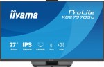 IIYAMA Monitor ProLite  27 cali XB2797QSU-B1 IPS,QHD,2xHDMI,DP,350cd,75Hz,1000:1,     USB HUB,x4 ((2x Type-A v.3.2 Gen 1 (5Gbps, 4.5W) 2x Type-C (5Gbp