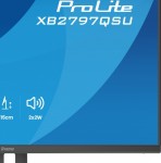 IIYAMA Monitor ProLite  27 cali XB2797QSU-B1 IPS,QHD,2xHDMI,DP,350cd,75Hz,1000:1,     USB HUB,x4 ((2x Type-A v.3.2 Gen 1 (5Gbps, 4.5W) 2x Type-C (5Gbp