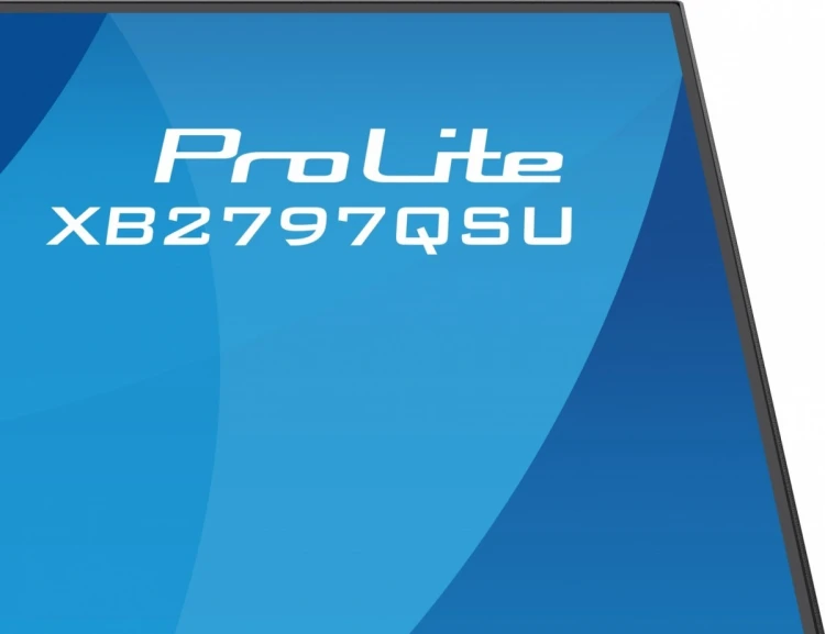 IIYAMA Monitor ProLite  27 cali XB2797QSU-B1 IPS,QHD,2xHDMI,DP,350cd,75Hz,1000:1,     USB HUB,x4 ((2x Type-A v.3.2 Gen 1 (5Gbps, 4.5W) 2x Type-C (5Gbp