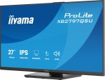 IIYAMA Monitor ProLite  27 cali XB2797QSU-B1 IPS,QHD,2xHDMI,DP,350cd,75Hz,1000:1,     USB HUB,x4 ((2x Type-A v.3.2 Gen 1 (5Gbps, 4.5W) 2x Type-C (5Gbp