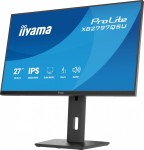 IIYAMA Monitor ProLite  27 cali XB2797QSU-B1 IPS,QHD,2xHDMI,DP,350cd,75Hz,1000:1,     USB HUB,x4 ((2x Type-A v.3.2 Gen 1 (5Gbps, 4.5W) 2x Type-C (5Gbp