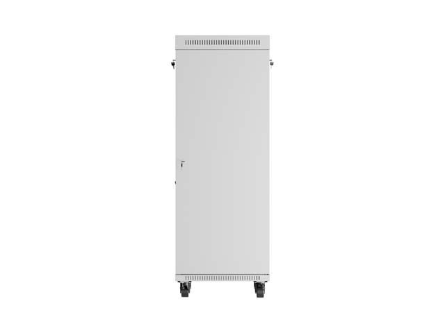Lanberg Szafa instalacyjna rack stojąca 19" 32U 600x600 szara drzwi     perforowane LCD ( Flat pack)