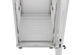 Lanberg Szafa instalacyjna rack stojąca 19" 32U 600x800 szara drzwi     przeszkolne  LCD ( Flat pack)