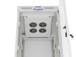 Lanberg Szafa instalacyjna rack stojąca 19" 32U 600x800 szara drzwi     przeszkolne  LCD ( Flat pack)