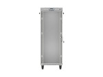 Lanberg Szafa instalacyjna rack stojąca 19" 32U 600x800 szara drzwi     przeszkolne  LCD ( Flat pack)