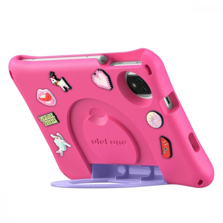 ULEFONE Tablet Tab A9 Pro Kids 4G 8" 4/128GB z etui dla dzieci różowy
