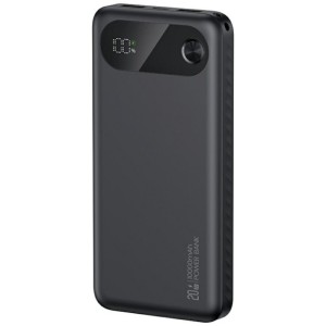 USAMS Powerbank PB80 10000mAh 20W PD 2xUSB-A + USB-C czarny