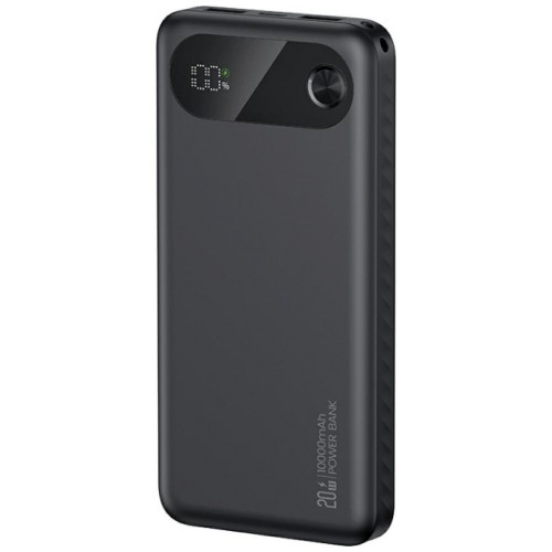 USAMS Powerbank PB80 10000mAh 20W PD 2xUSB-A + USB-C czarny