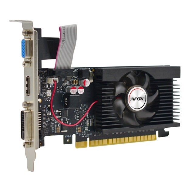 AFOX Karta graficzna - Geforce GT710 4GB DDR3 64Bit DVI HDMI VGA LP V3