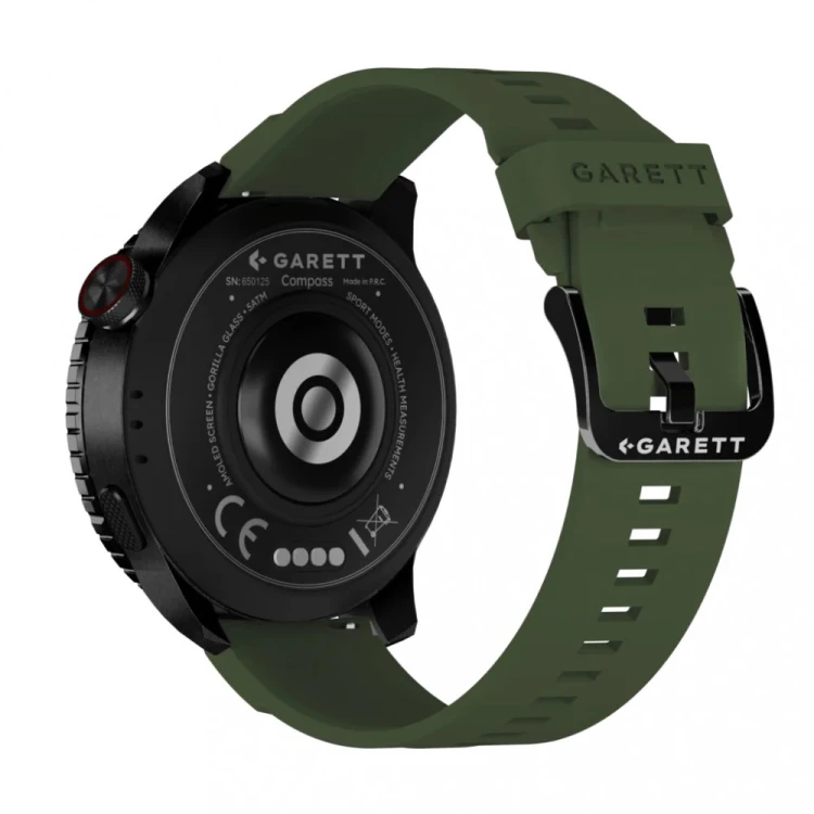 Garett Electronics Smartwatch Compass GPS czarny