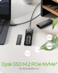 IcyBox Obudowa dysku IB-1806MT-CU31 M.2 NVMe SSD 10 Gbps