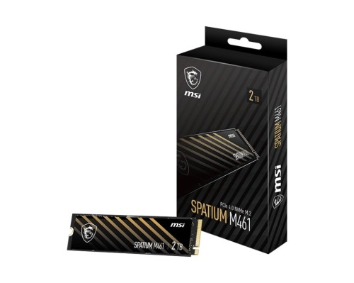 MSI Dysk SSD SPATIUM M461 2TB M.2 PCIe 4.0 5000/4200MB/s